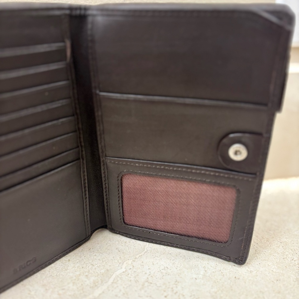Brics Suede Wallet 6“ x 4“ - Picture 8 of 16